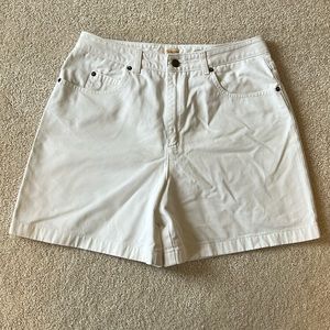 Talbots white shorts